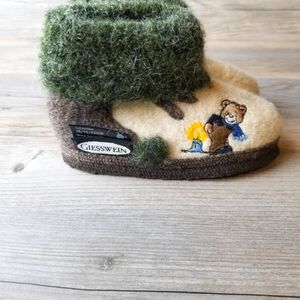 Giesswein 100% Virgin Wool Felt Slipper Boots NWOT